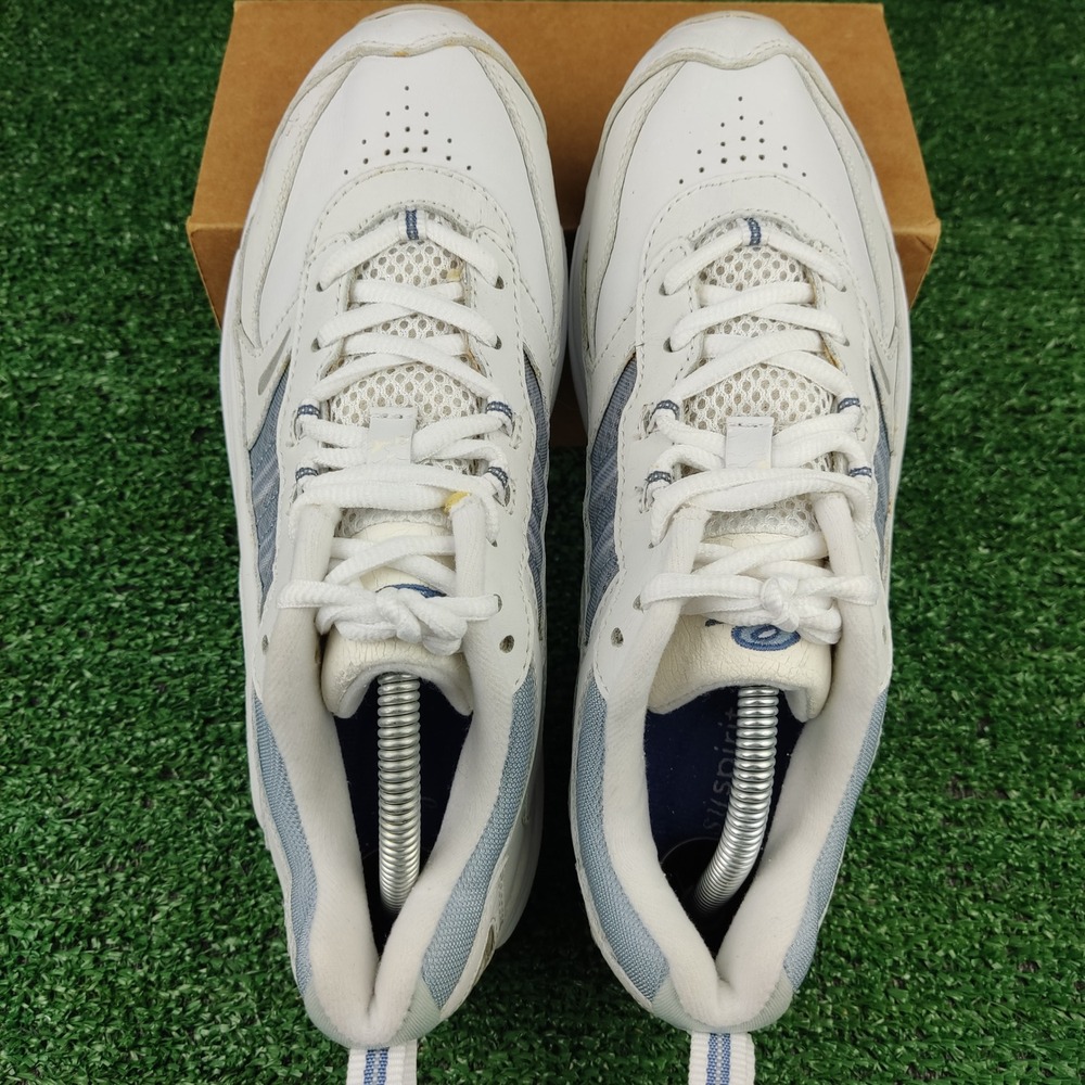 Easy Spirit Sneakers Womens 7 White Intrainings Walking Shoes Narrow Leather - Picture 9 of 9